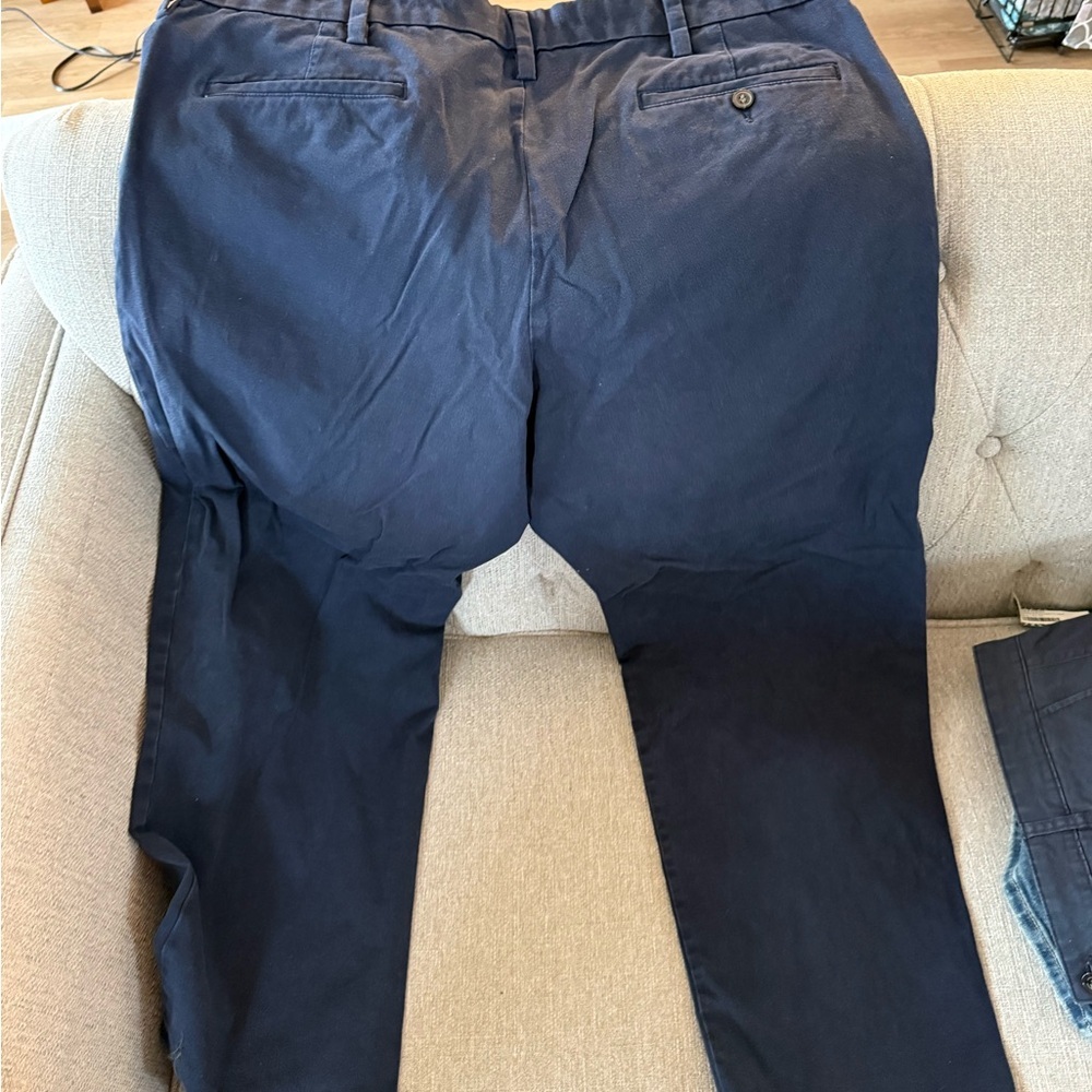 Dockers Men's Navy Blue Cotton Chino Pants - Picture 5 of 5
